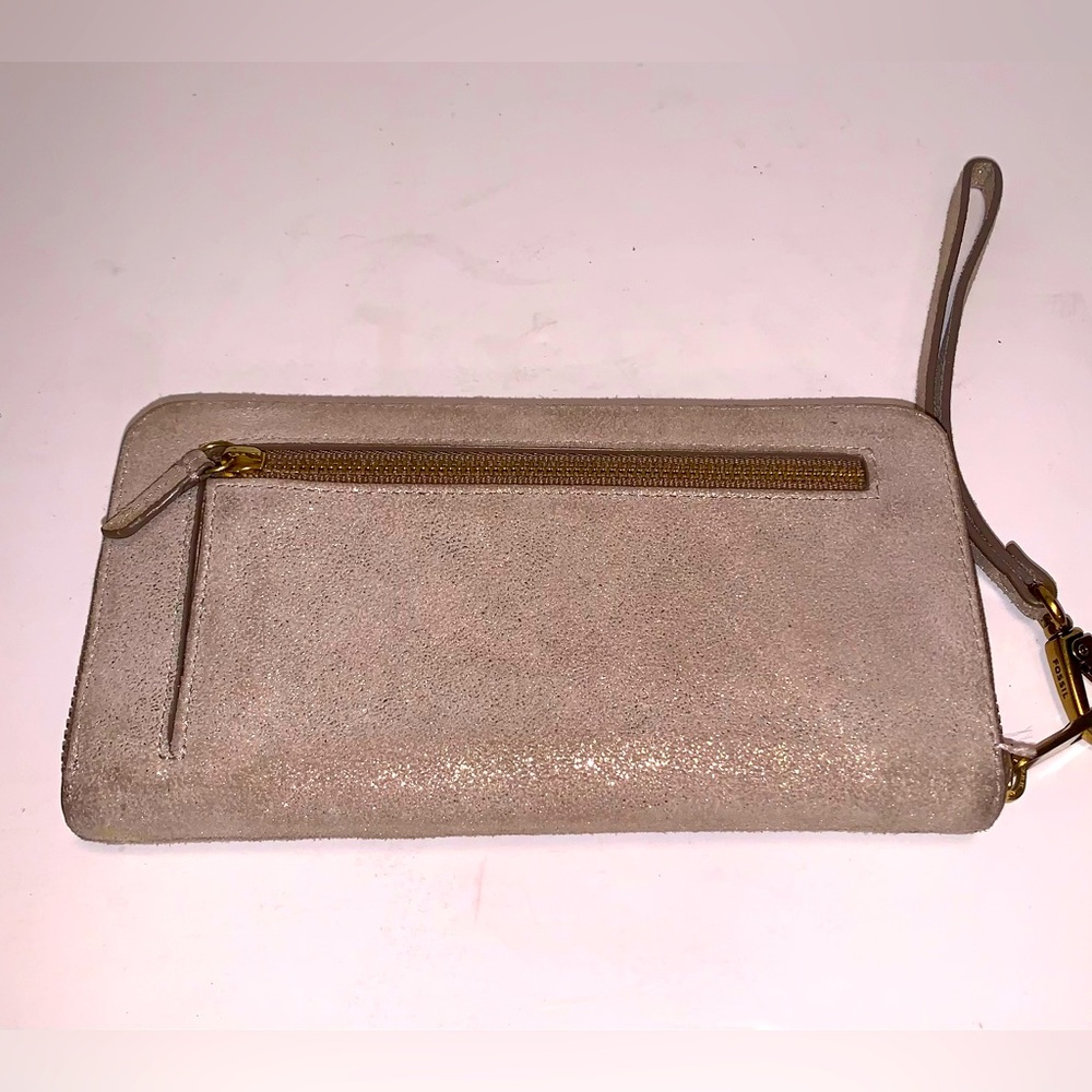Fossil: Zip Around Clutch Wallet: Credit Cards, Bills, Change Purse, Etc
